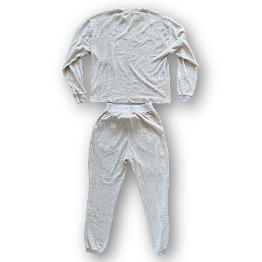 Brownlee Crewneck and Jogger Set Size Medium in Soft Neutral - Picture 4 of 8
